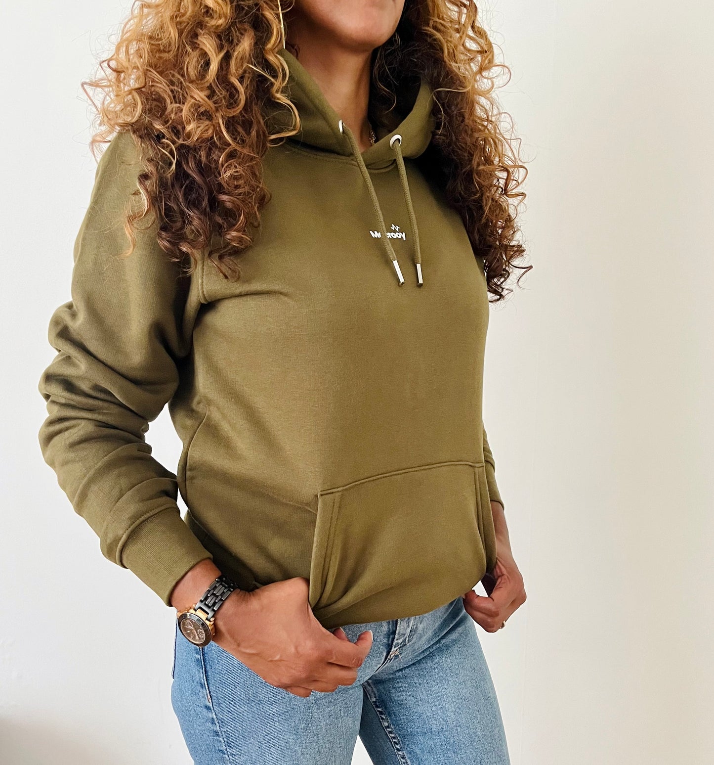 UNISEX HOODIE DIVAIO OLIVE
