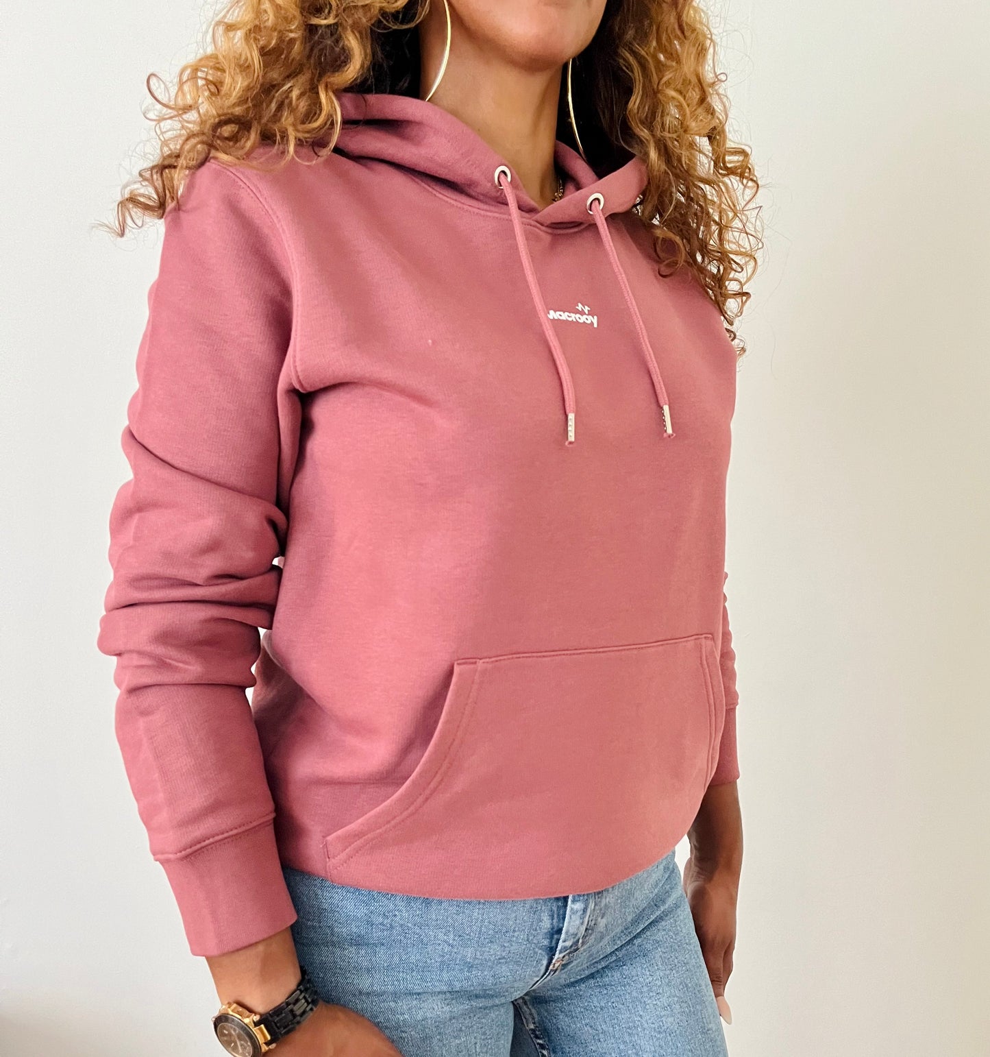 UNISEX HOODIE DIVAIO ROSE